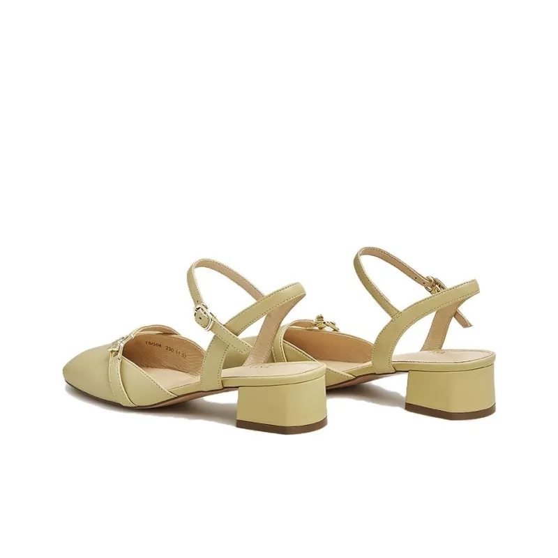 Tata Block Heel High Heels 4cm Women's-7