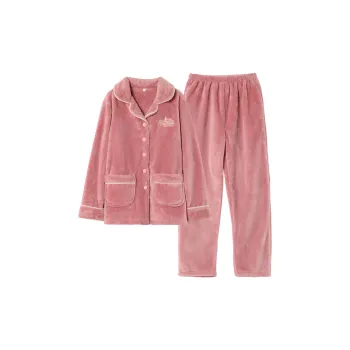 UAVAE Pajama Set Women's Plum Red