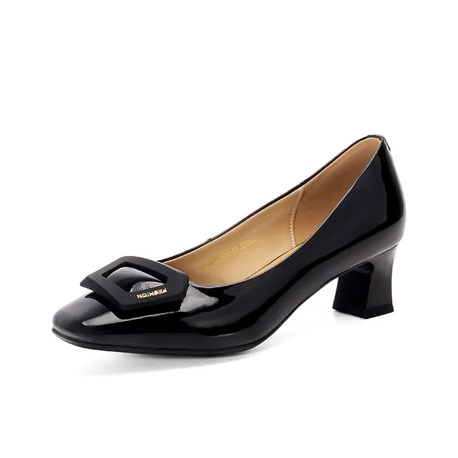 LESELE Chunky Heel High Heels Women's-1