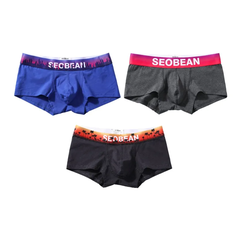 SEOBEAN Underpants Men's 3 Pack-0