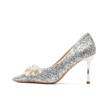 Ainer cat Slim Heel High Heels 8cm Women's