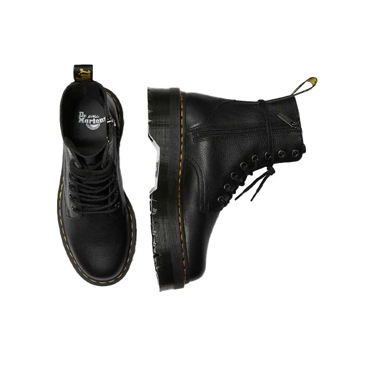 Dr. Martens Jadon 3 Pisa Leather Platform Boot Black-2