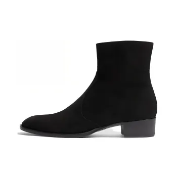 SCAROSSO Warren Zipped Chelsea Boots