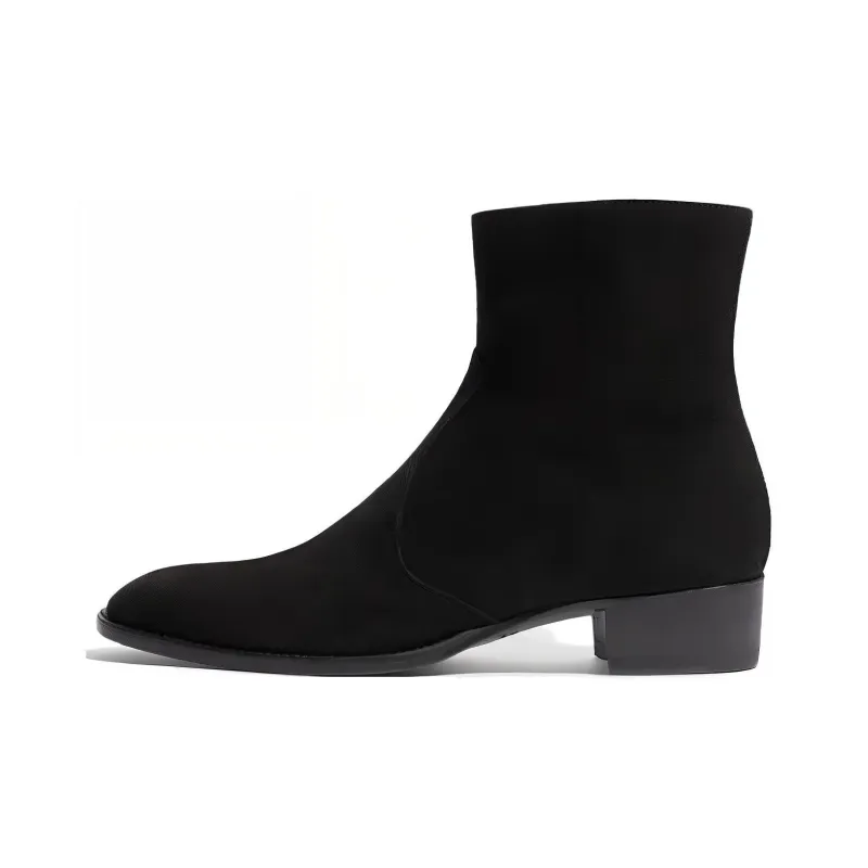 SCAROSSO Warren Zipped Chelsea Boots-0