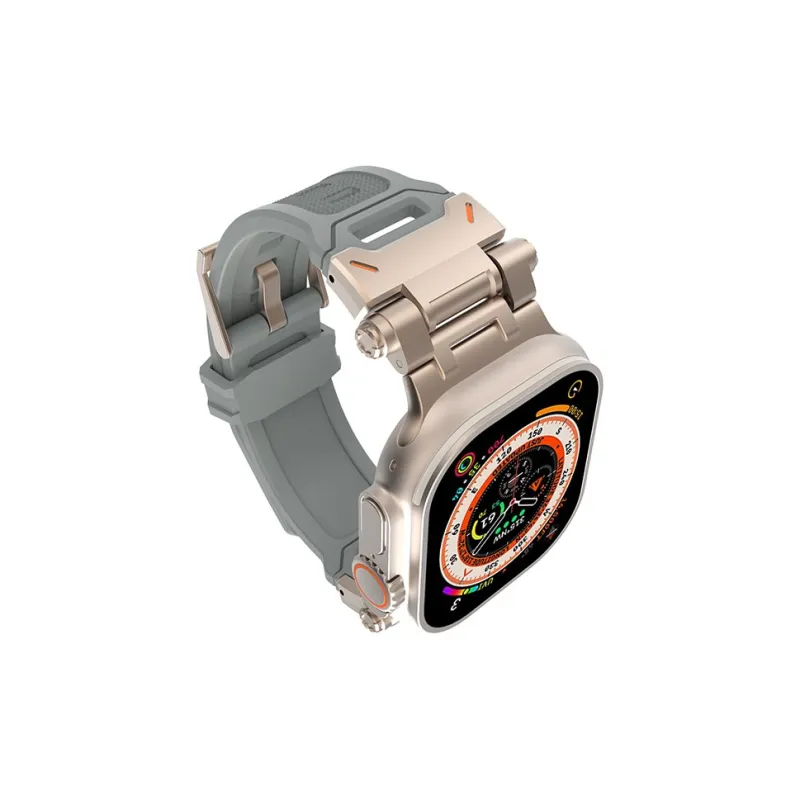 ZHENGGUANG Watch Band Apple Compatibility 41mm Silicone Material-11