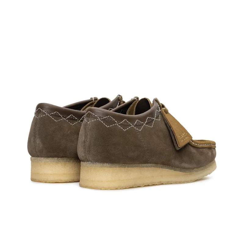 Clarks Wallabee Ankle Boots Men's Brown-2