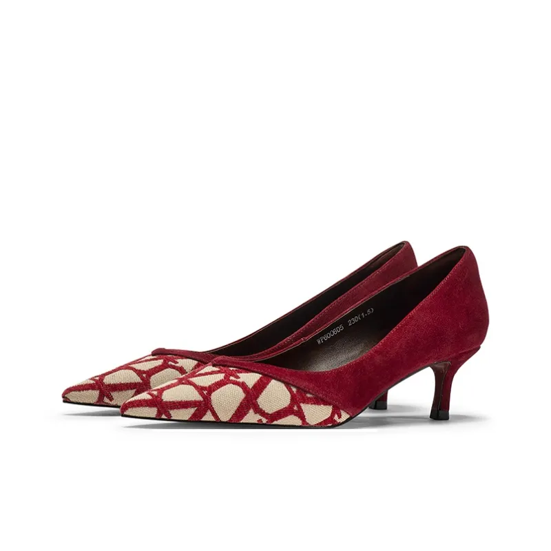 Coup De Foudre Slim Heel High Heels 5cm Women's-1
