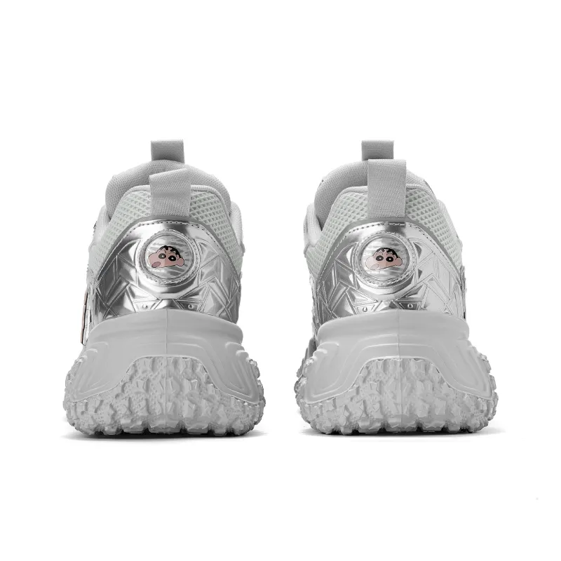 Crayon Shinchan Coverage Impact Resistant Abrasion Resistant Slip Resistant Low Top Chunky Sneakers Men's-9