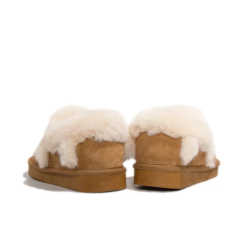 BESTFEEL Warm Slip-Resistant Short Snow Boots Women's-4