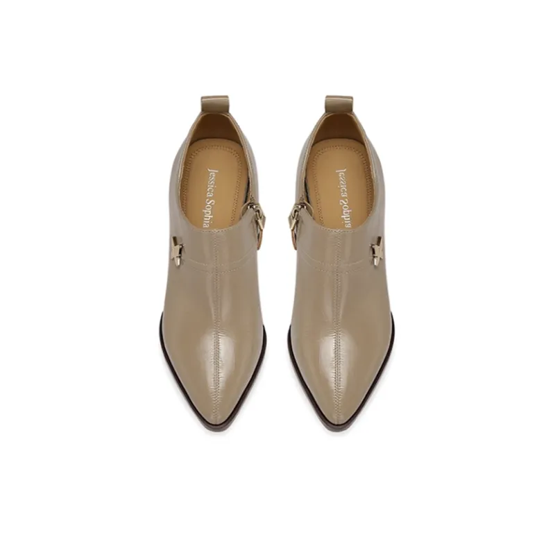 JESSICA SOPHIA Chunky Heel High Heels 5.5cm Women's-4