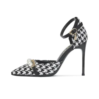 RoseDoris Slim Heel High Heels Women's Black