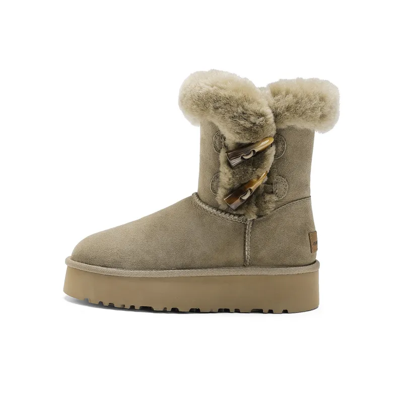 BOSSSUNWEN Snow Boots Women's-7