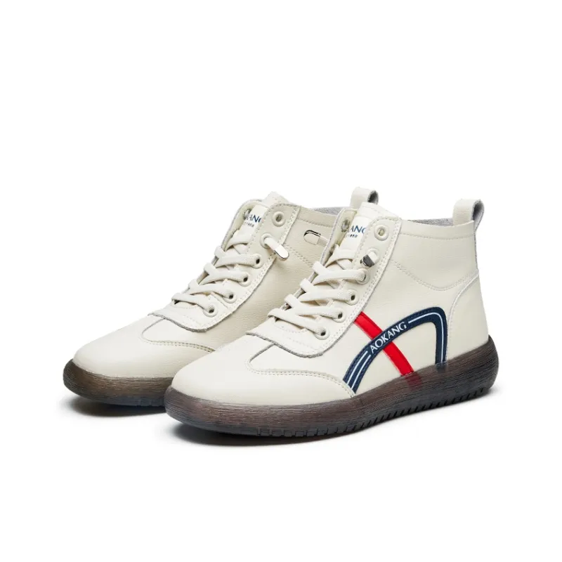 AOKANG Ankle Boots Women's White-4