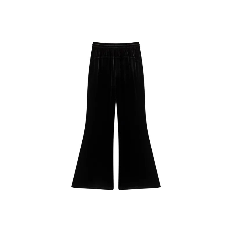 Ouyang Casual Pants Women's Jet Night Black-1
