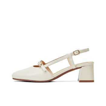 PT'SON Chunky Heel High Heels 5cm Women's