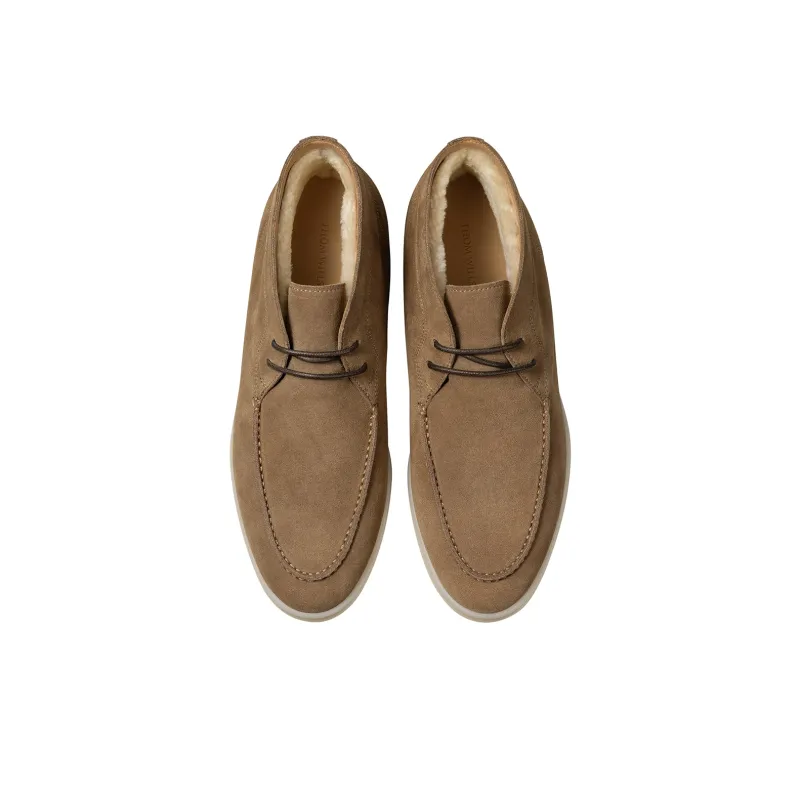 THOM WILLS British Vintage Slip on Desert Boots Ankle Boots Men's-24