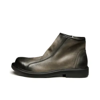Brounvanm Ankle Boots Men Gray