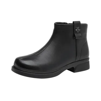 AOKANG Ankle Boots 3.5cm Women's Black