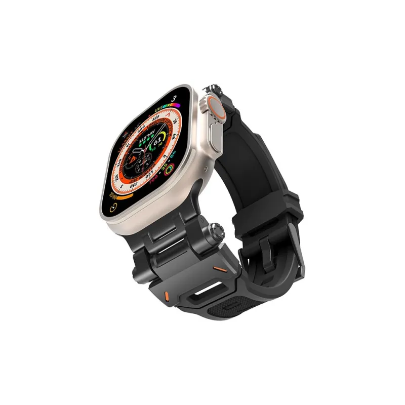 ZHENGGUANG Watch Band Apple Compatibility 41mm Silicone Material-54
