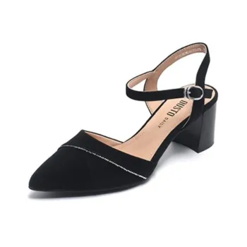 DUSTO Chunky Heel High Heels 6.6cm Women's
