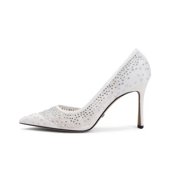 CHARLES&KEITH Wedding High Heels 8.8cm Women's White