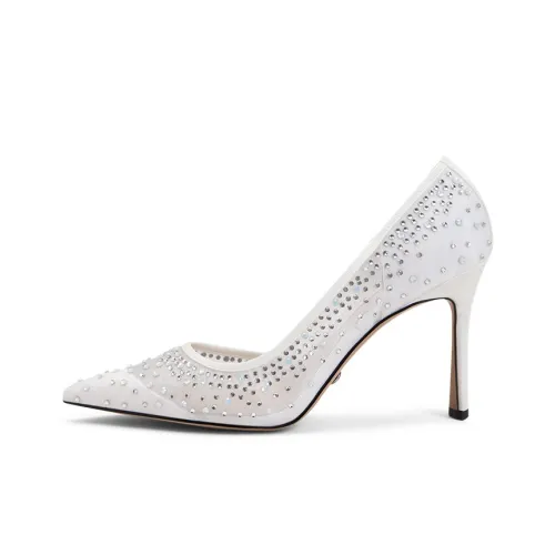 CHARLES&KEITH Wedding High Heels 8.8cm Women's White