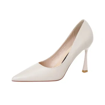 Lanza Slim Heel High Heels 9.5CM Women's