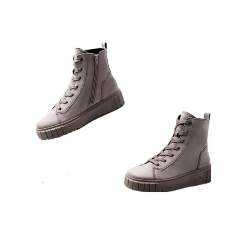 Gabor Ankle Boots Women's Gray/Camel-2