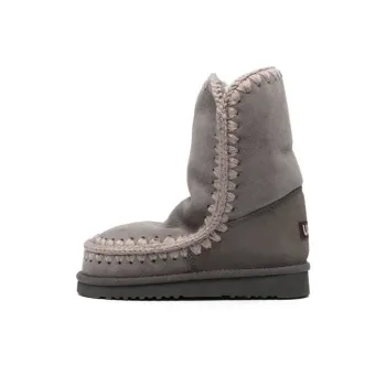 Mou Logo-patch Sheepskin Boots