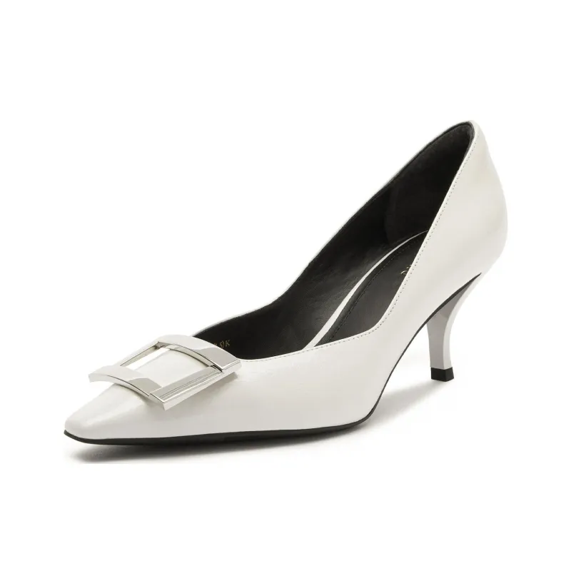 Staccato Midnight Muse Flared Heel High Heels 7cm Women's-1