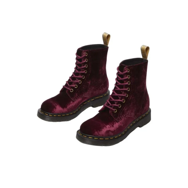 Dr.Martens 1460 Short Martin Boot 1.5cm Unisex Cherry Red-3