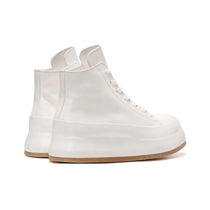 Viplander Ankle Boots Women's Distressed White-3