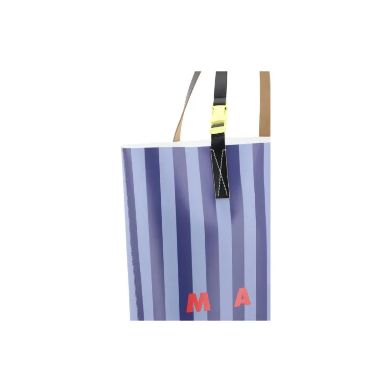 MARNI Striped Tote Bag-3
