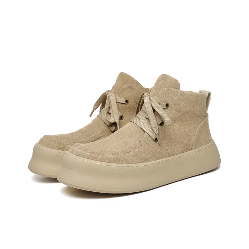 GZZ Ankle Boots Men Khaki/Brown-7