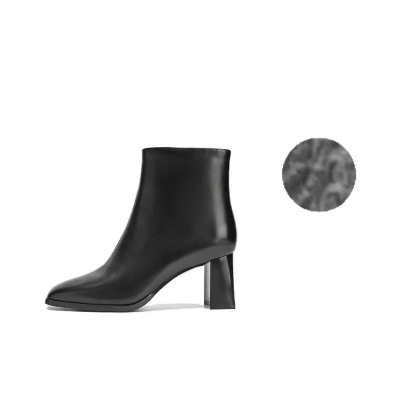 NINE WEST Ankle Boots Women's Black-10