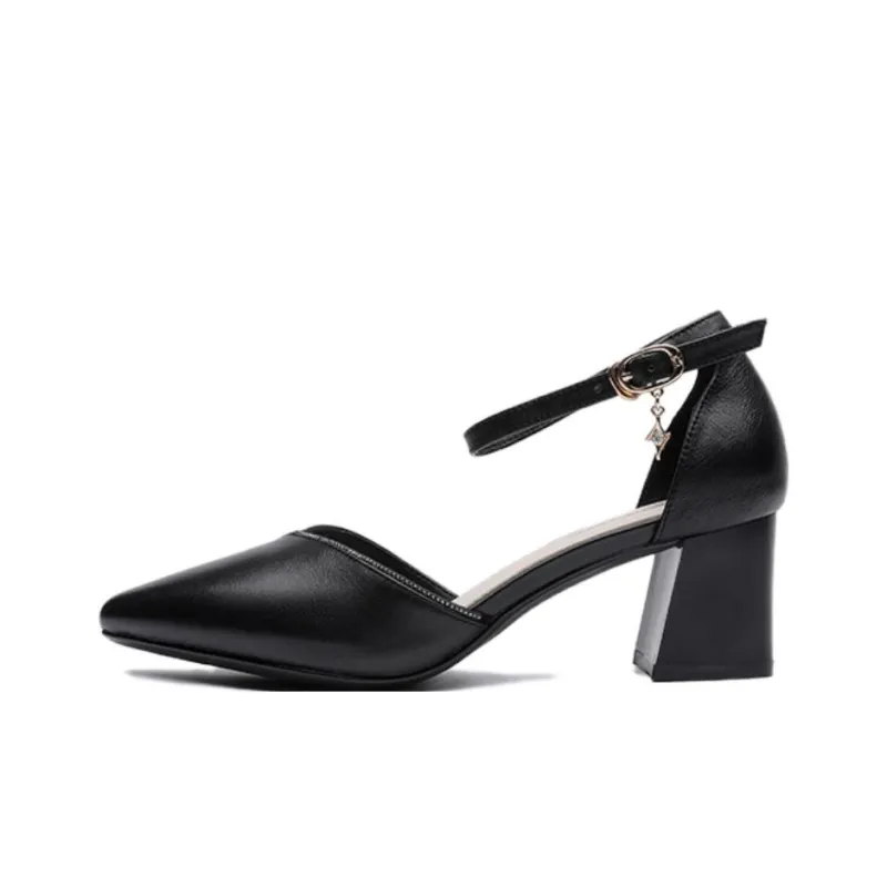 Spider King Spool Heel High Heels Women's-0