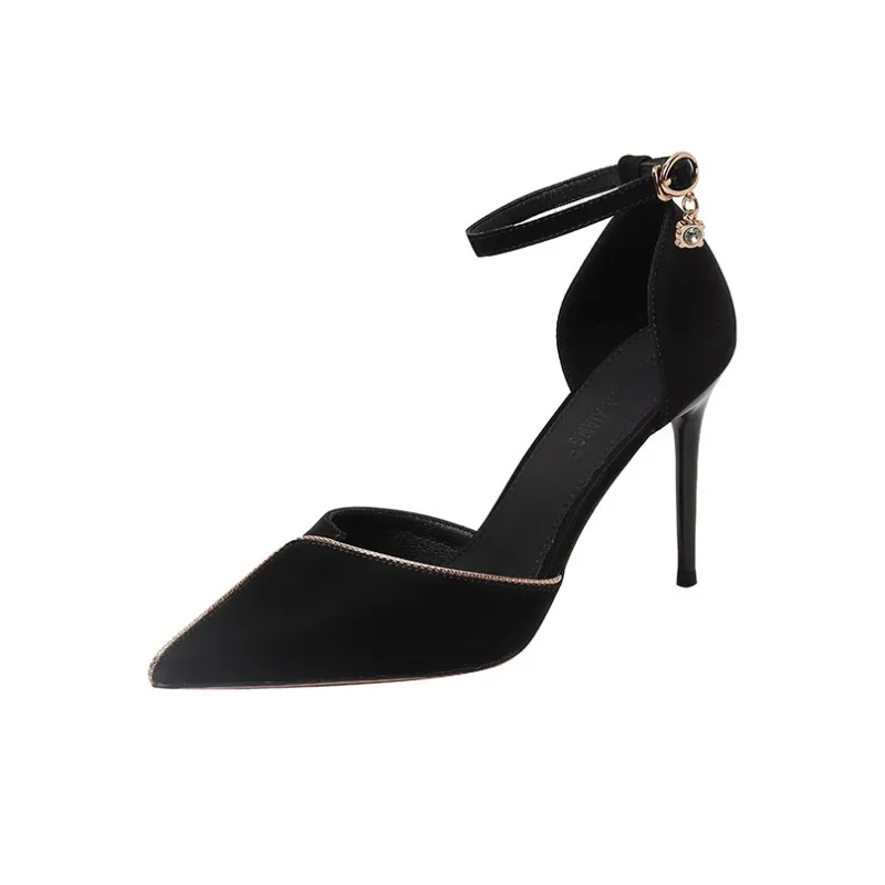 HKCP Slim Heel High Heels 9cm Women's-0