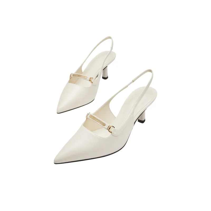 CHARLES&KEITH Slim Heel High Heel Sandal 6.3cm Women's-2