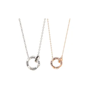 KEMLAIDA S925 Silver Necklaces Unisex