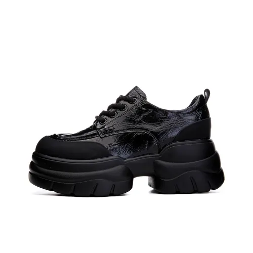 POOQ High Heels 7CM Women's Black