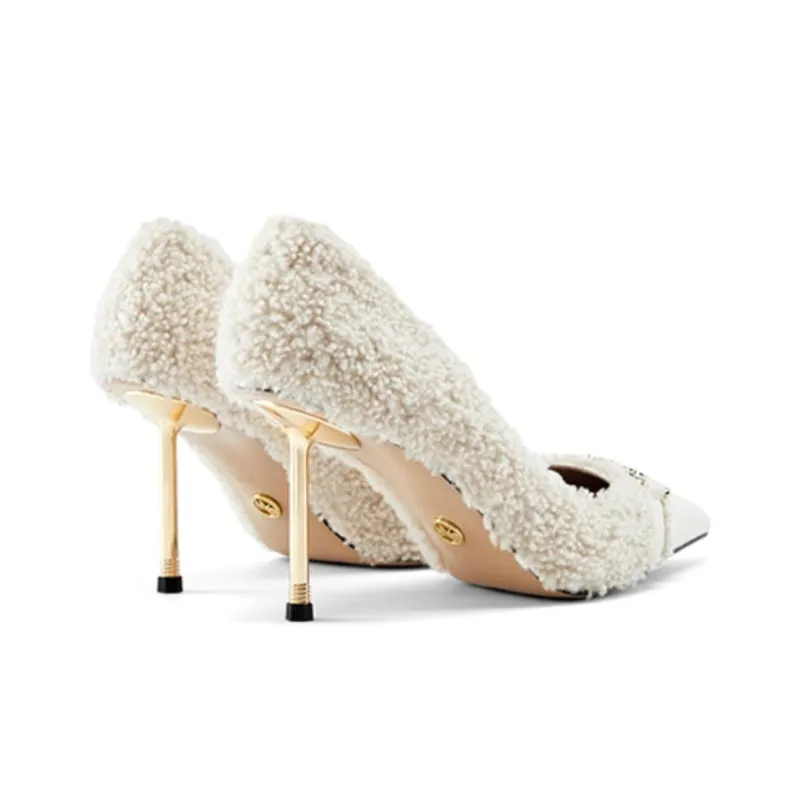 NINE WEST Slim Heel High Heels 9.5cm Women's-2