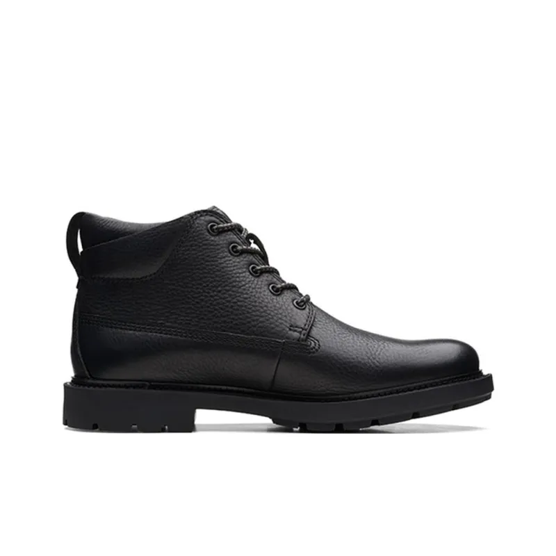 Clarks Short Martin Boot Men's Black-1