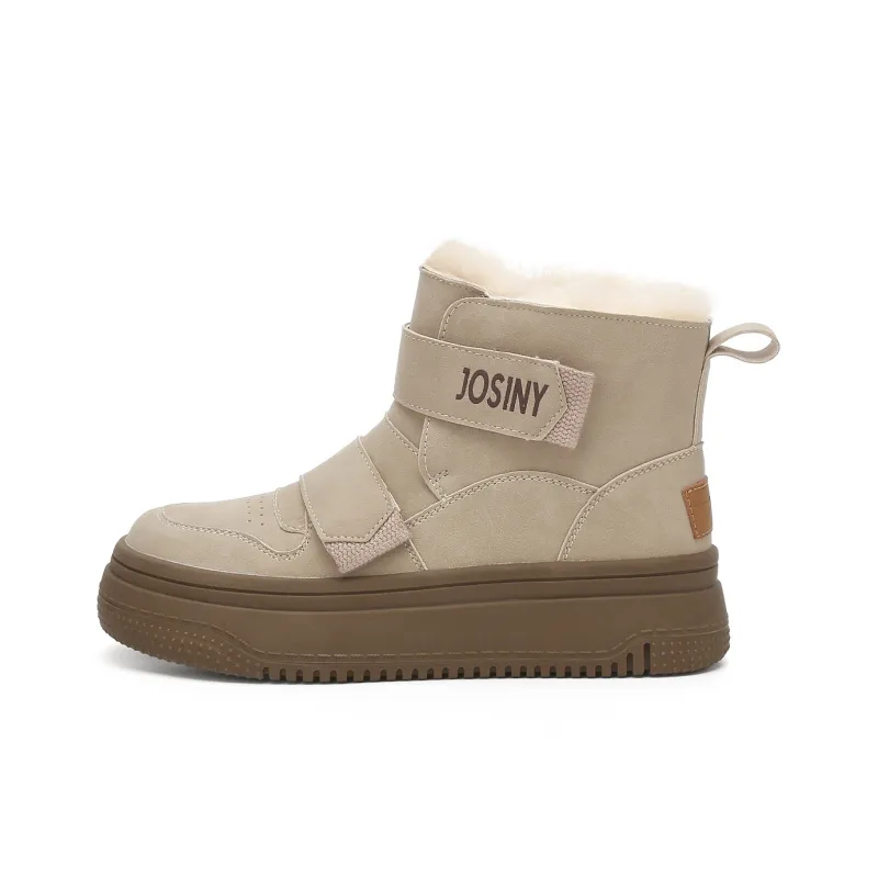 JOSINY Snow Boots Women's Brown/Apricot-6