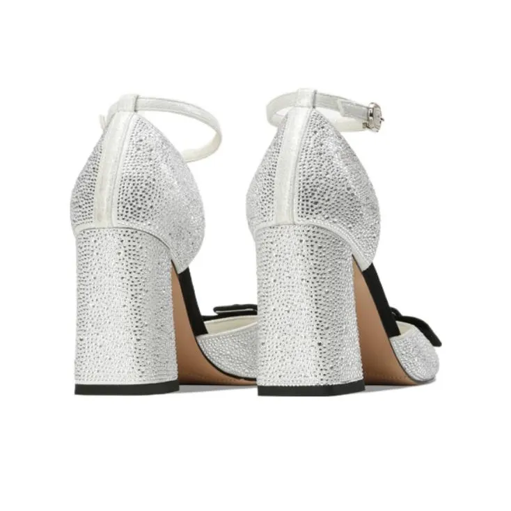 Princess & Isabel Chunky Heel High Heels 8.5cm Women's-2