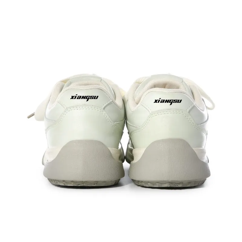 XIANGSU Anti Slip Wear Resistant Low Top Skateboard Shoes Women's-9
