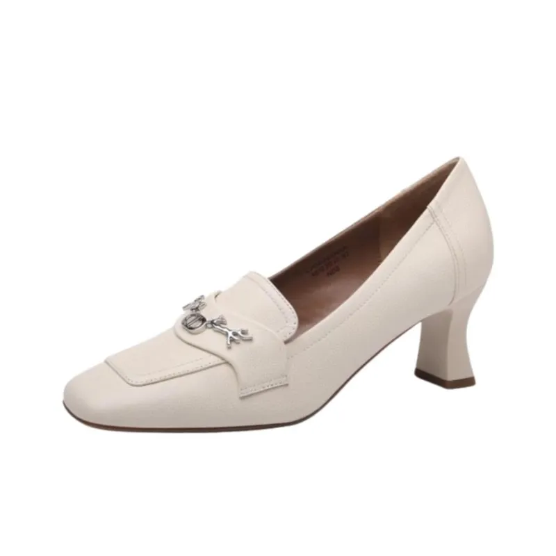 Chrisdien Deny High Heels 6cm Women's White-2