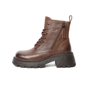 BELLE Martin Boots Women's Black, Coffee