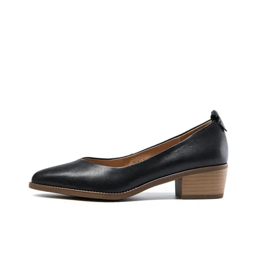 FED Chunky Heel High Heels Women's