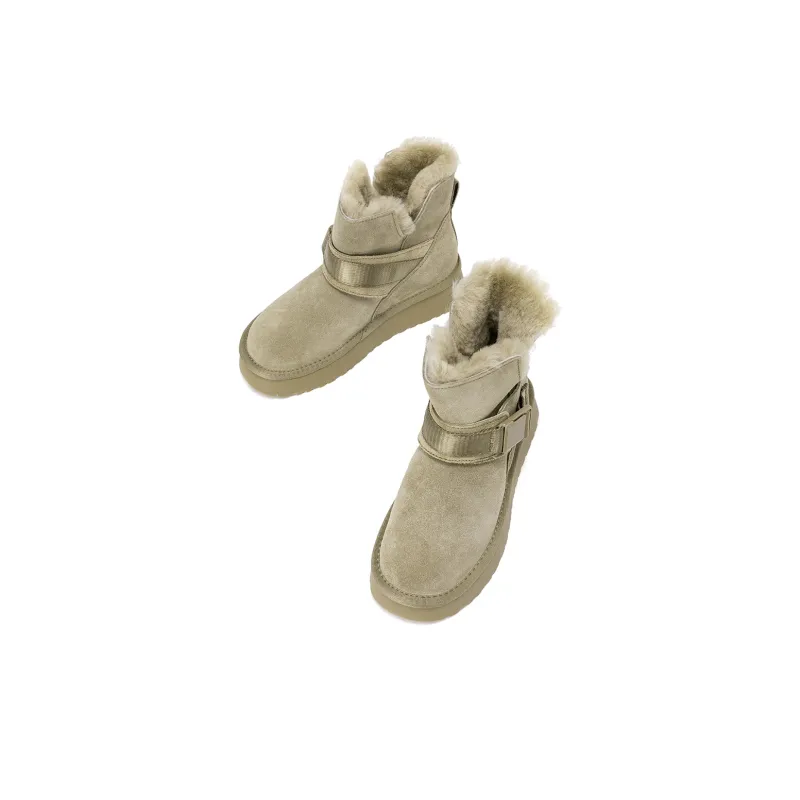 AOKANG 13cm Snow Boots 3.5cm Women's-5