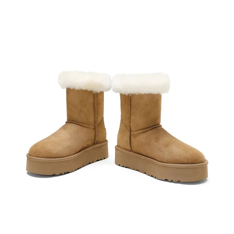 BOSSSUNWEN Snow Boots Women's-3